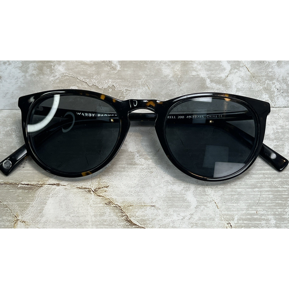 Warby Parker Eyeglasses Haskell 200 Tortoise Dark Brown 49-22-145 FRAMES ONLY - Picture 7 of 7